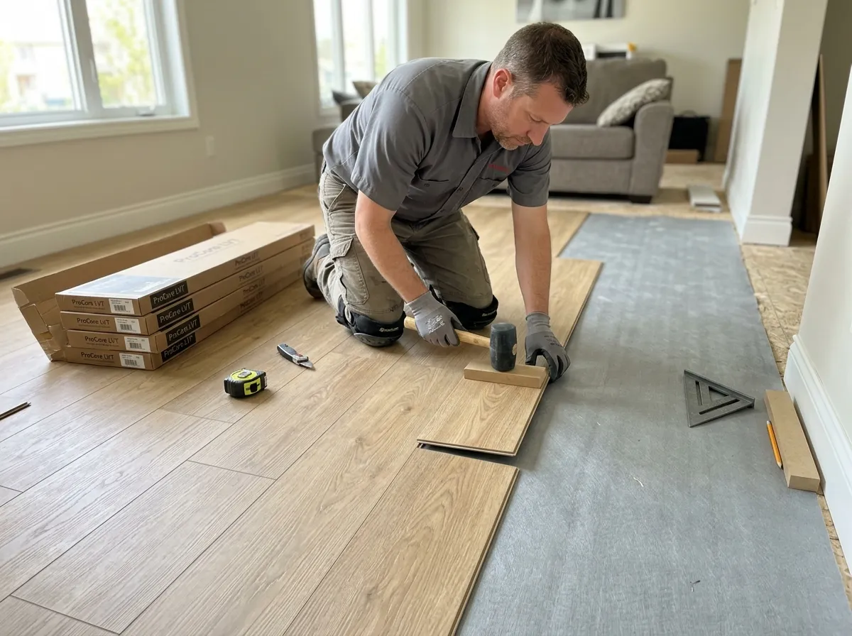LVT Flooring Installation Dubai