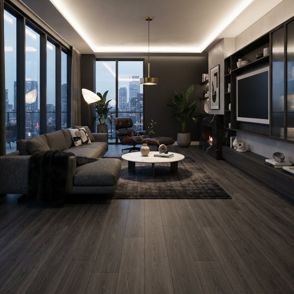 Next-Level Charcoal Vogue Vinyl Flooring