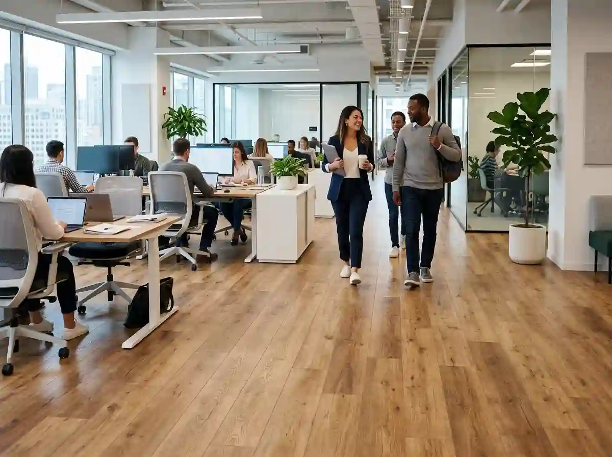 Office Laminate Flooring Dubai