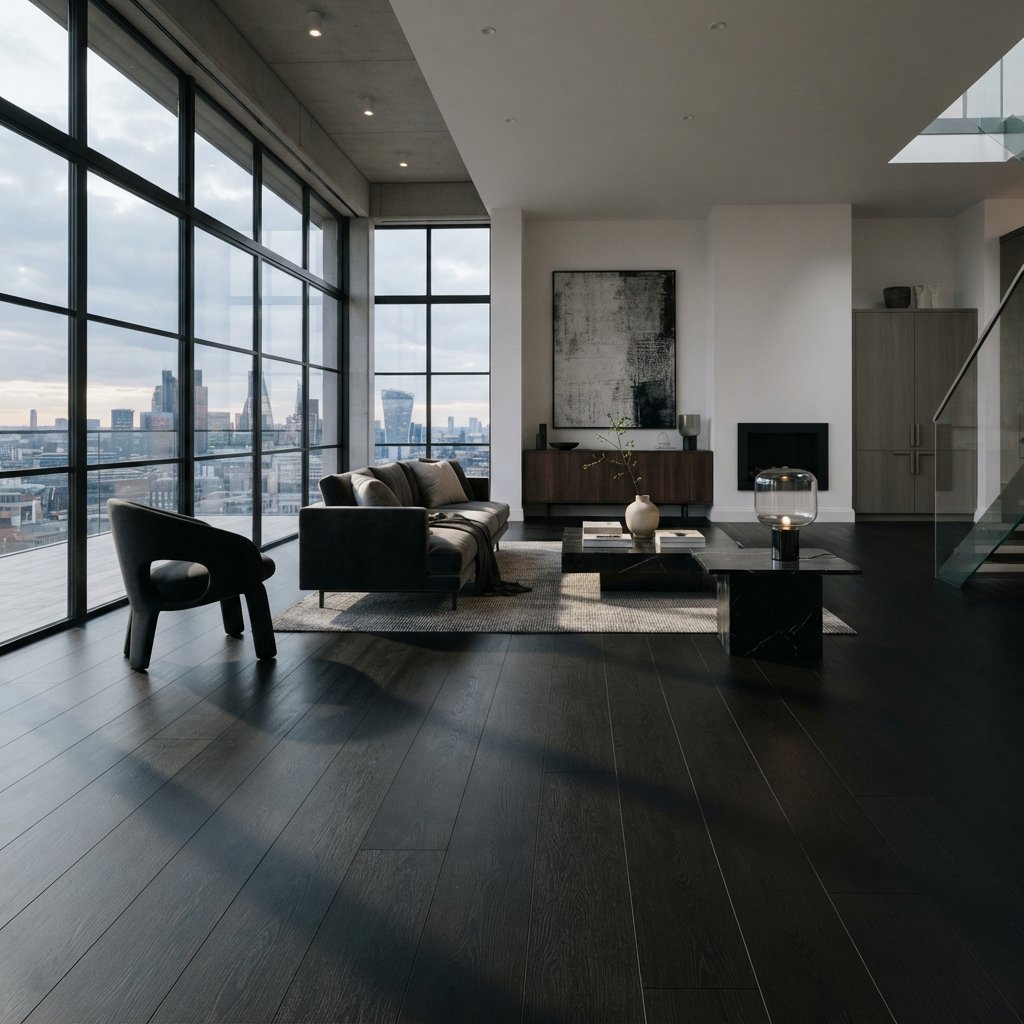 Refined Contemporary Finish Black Bold Vinyl - Image 3