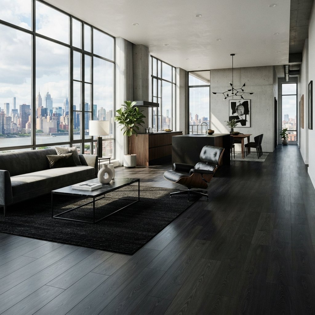 Refined Contemporary Finish Black Bold Vinyl - Image 2