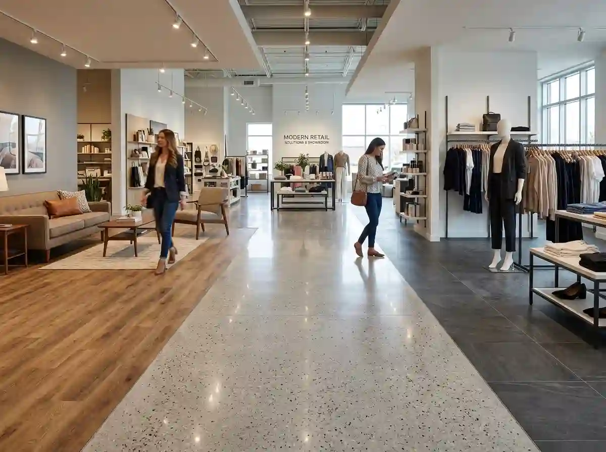 Retail & Showrooms Laminate Flooring Dubai