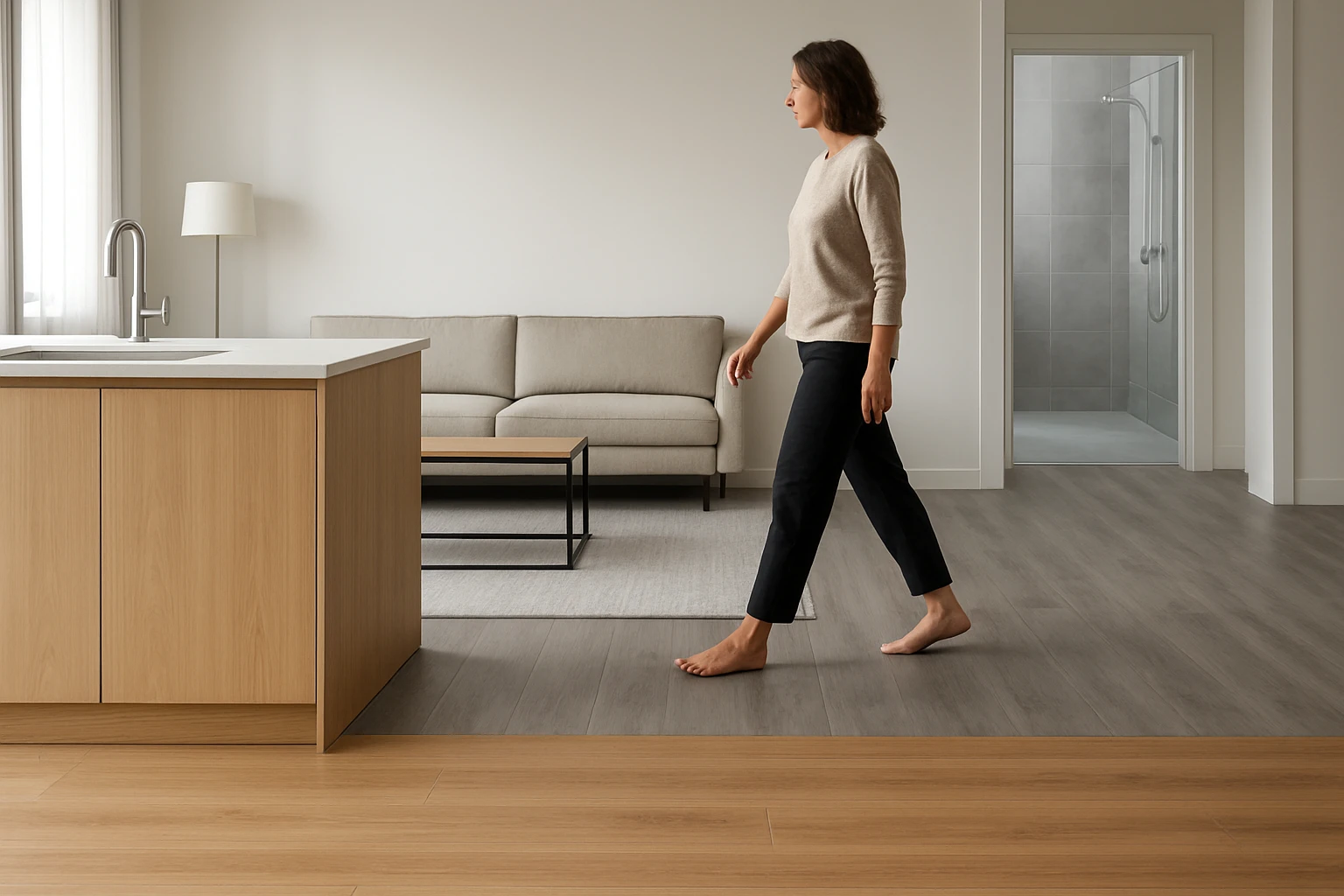 SPC, laminate and vinyl flooring