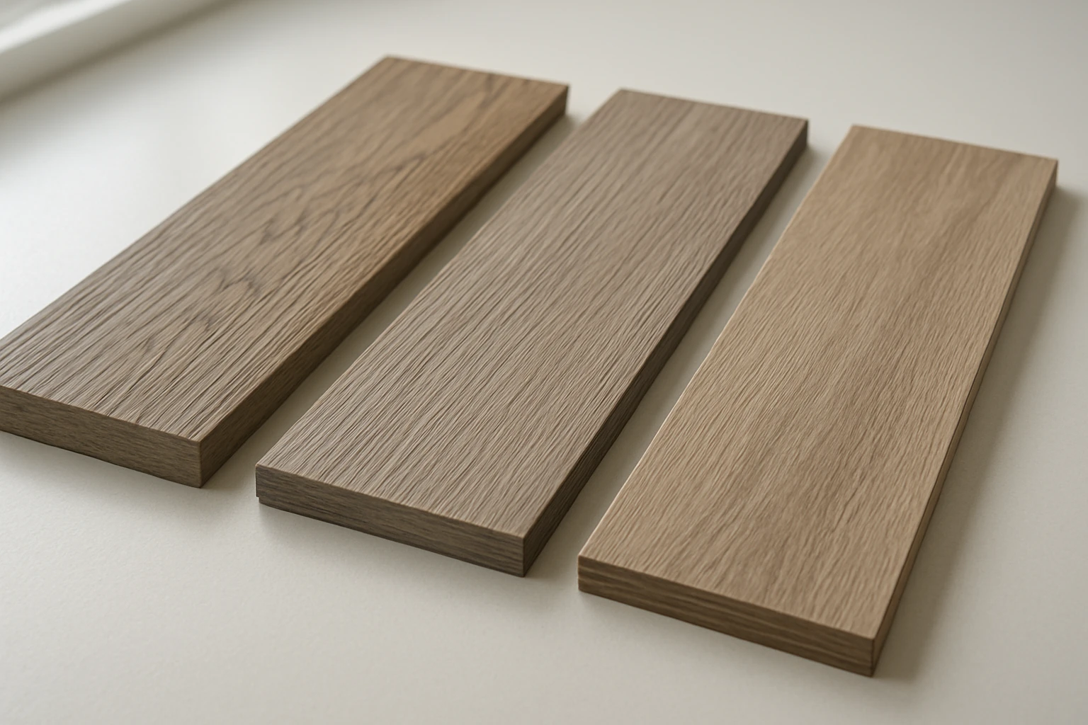 SPC plank next to laminate and vinyl