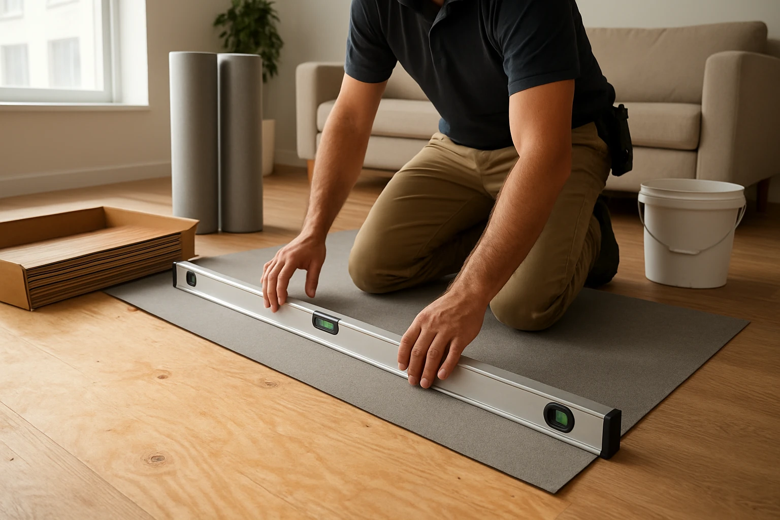 LVT and vinyl subfloor preparation