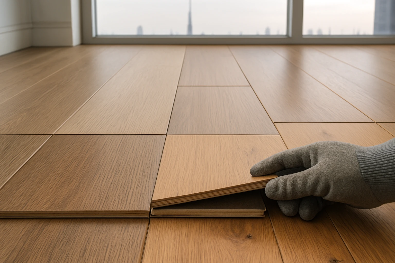LVT flooring with laminate SPC and hardwood