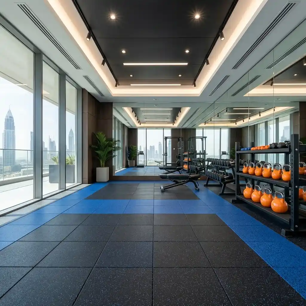 Gym Rubber Flooring